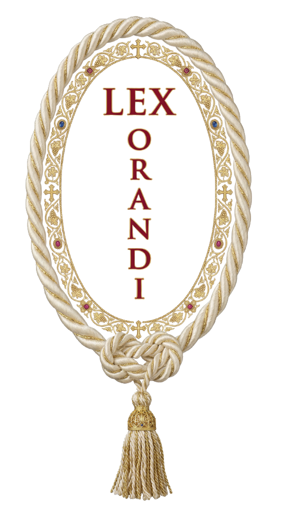 Lex Orandi ornament